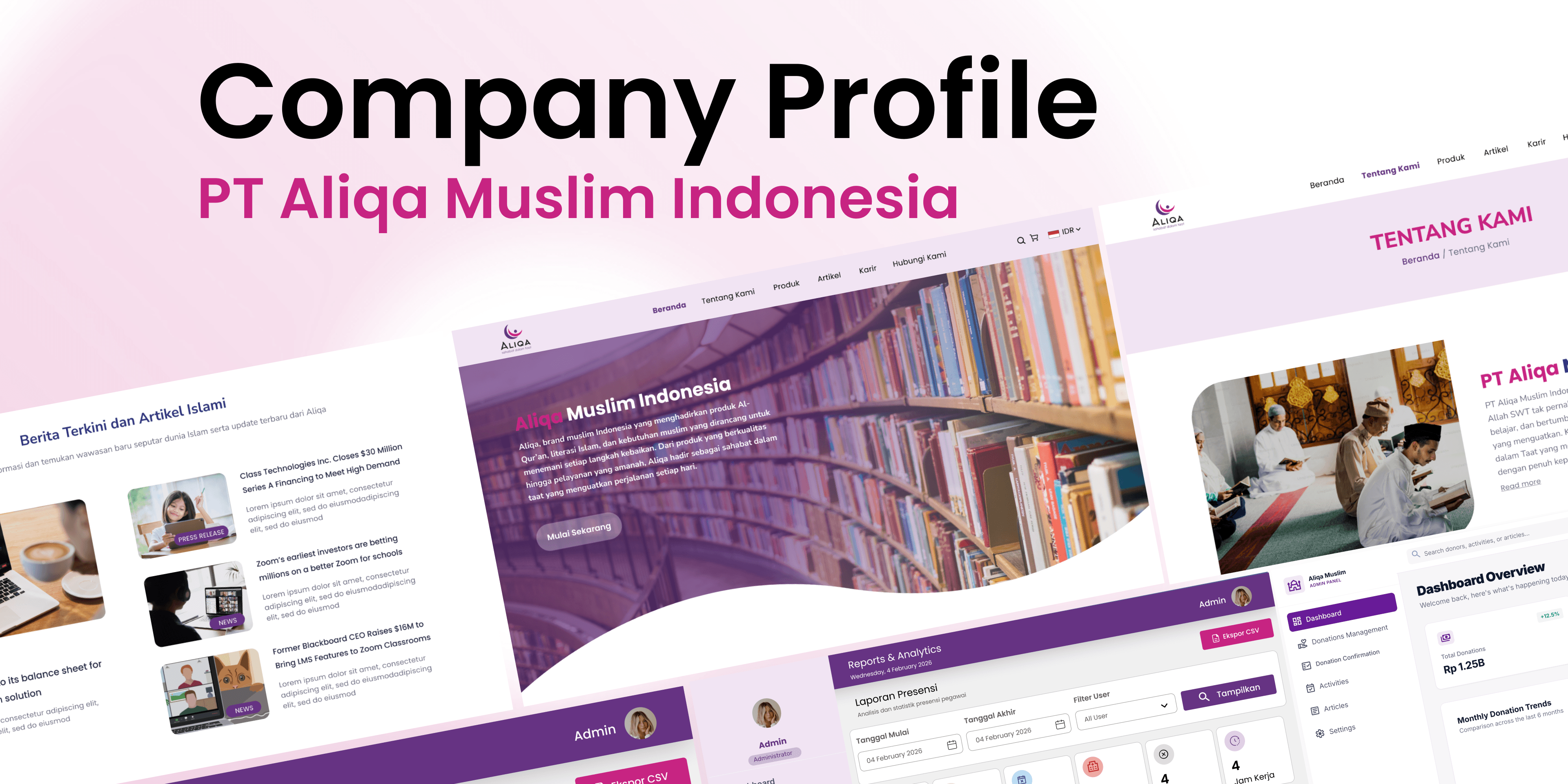 Company Profile PT Aliqa Muslim Indonesia