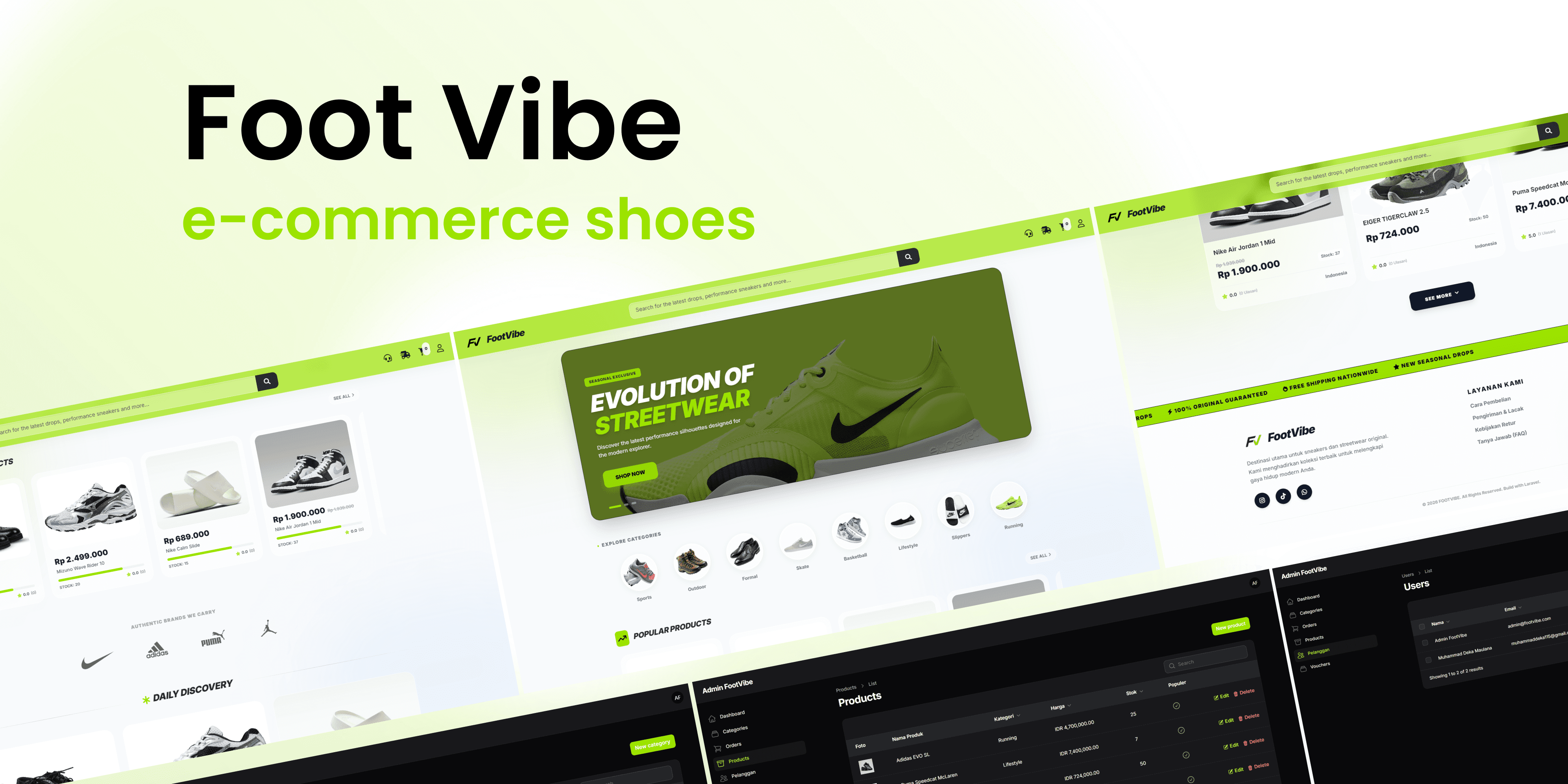 FootVibe E-Commerce Platform